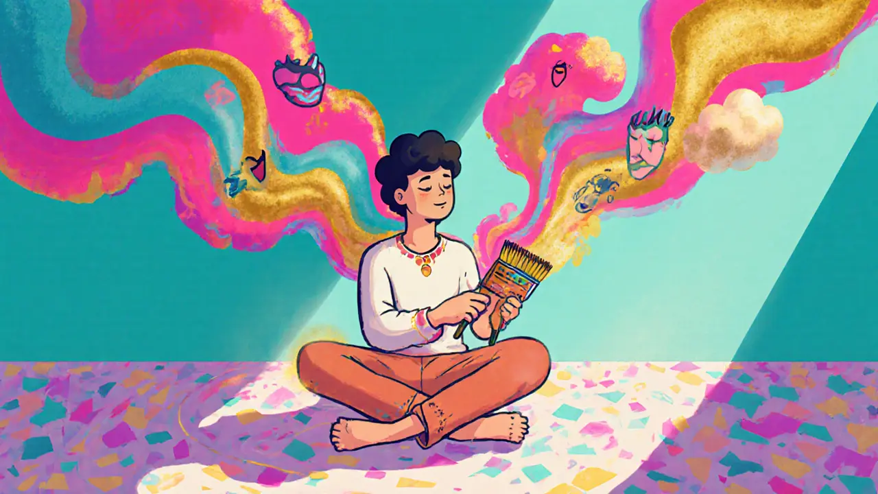 Arteterapie: Jak výtvarné umění pomáhá léčit emocionální trauma a úzkost