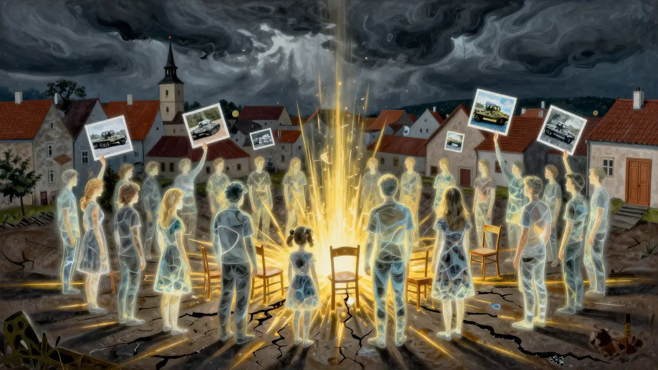 Kolektivní trauma: Jak léčit důsledky války a katastrof ve společnosti