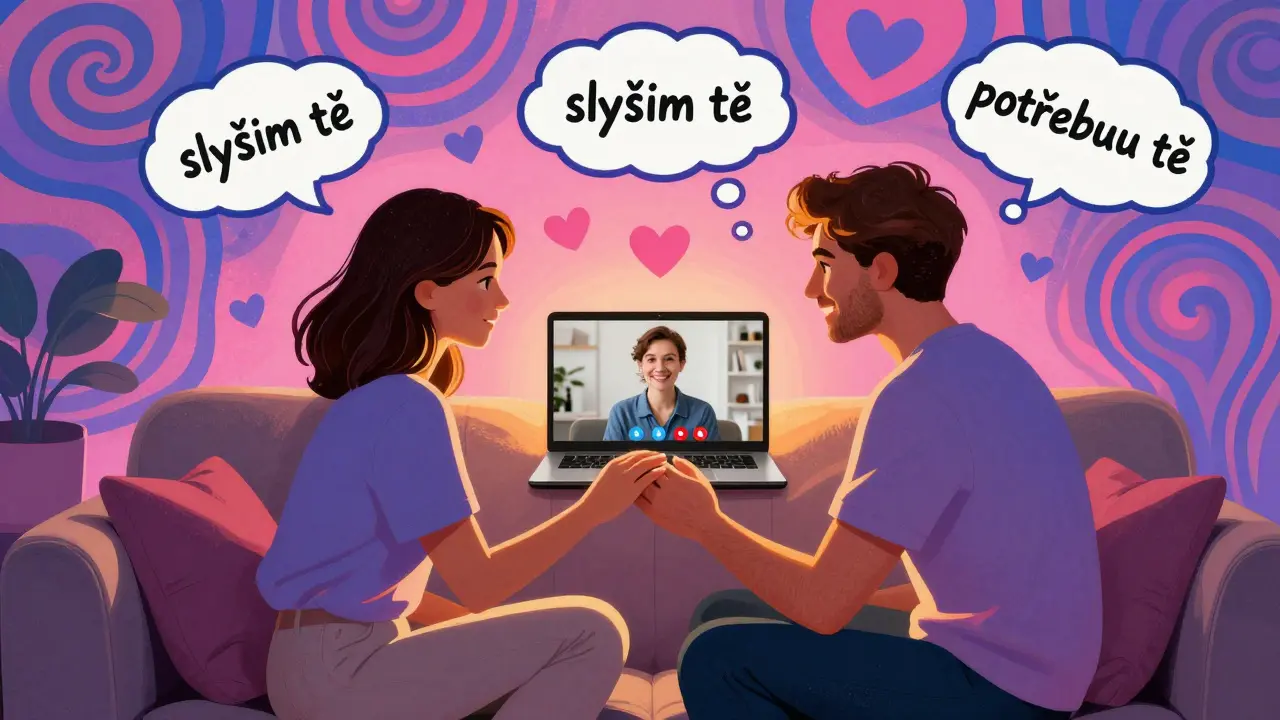 Párová terapie na dálku: Jak funguje online vztahová psychoterapie v Česku 2025