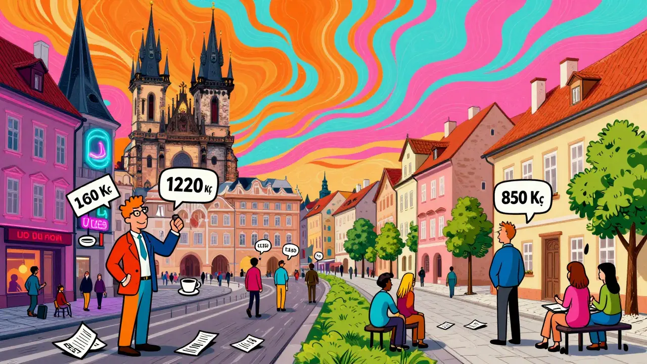 Proč se ceny terapie liší podle regionu: Praha vs. zbytek ČR