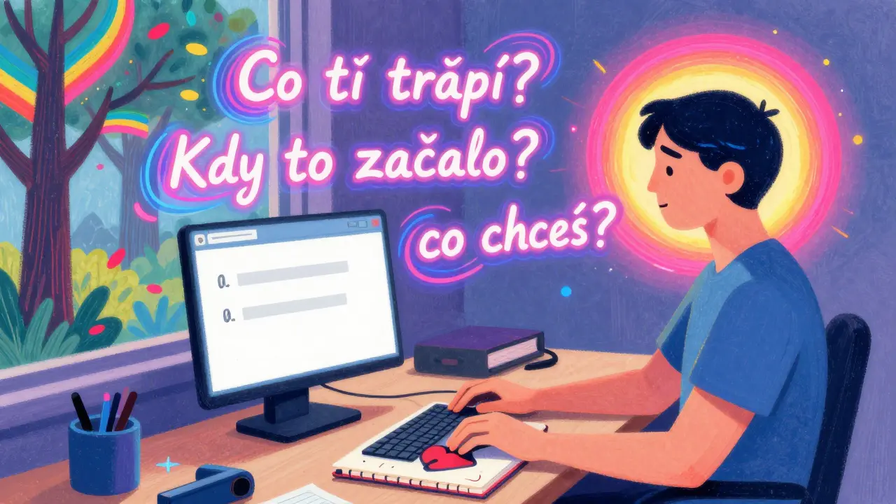 Jak se připravit na první kontakt e-mailem s terapeutem: Co napsat, aby to mělo smysl