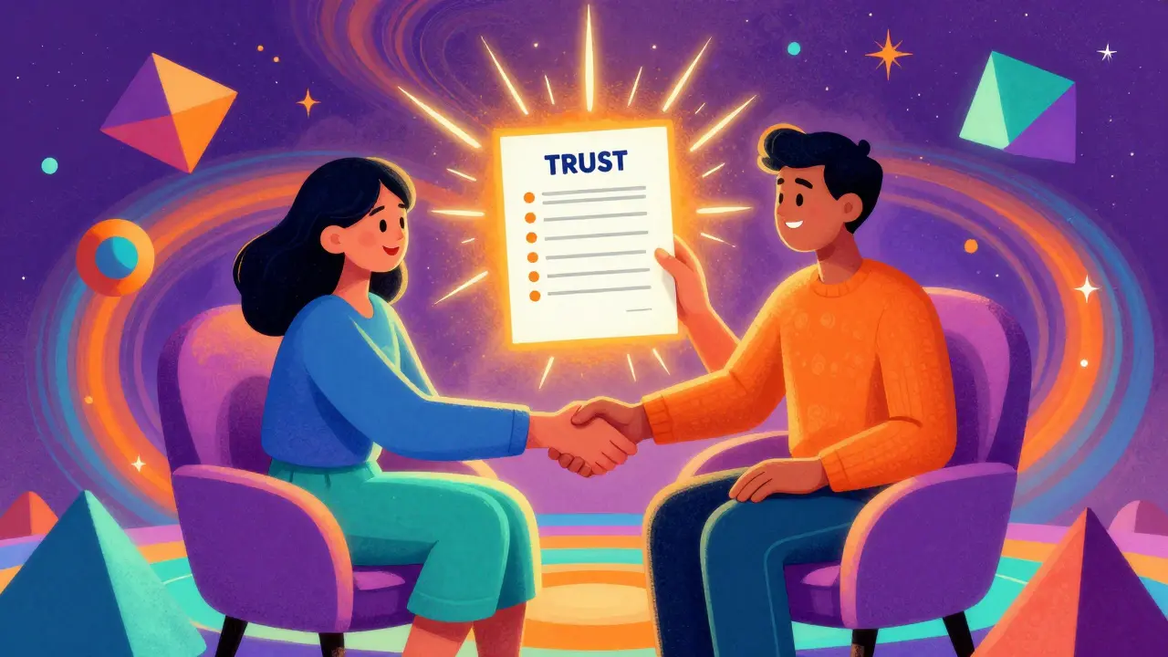 Smluvní rámec psychoterapie: Jak vypadá terapeutická zakázka a dohoda s klientem