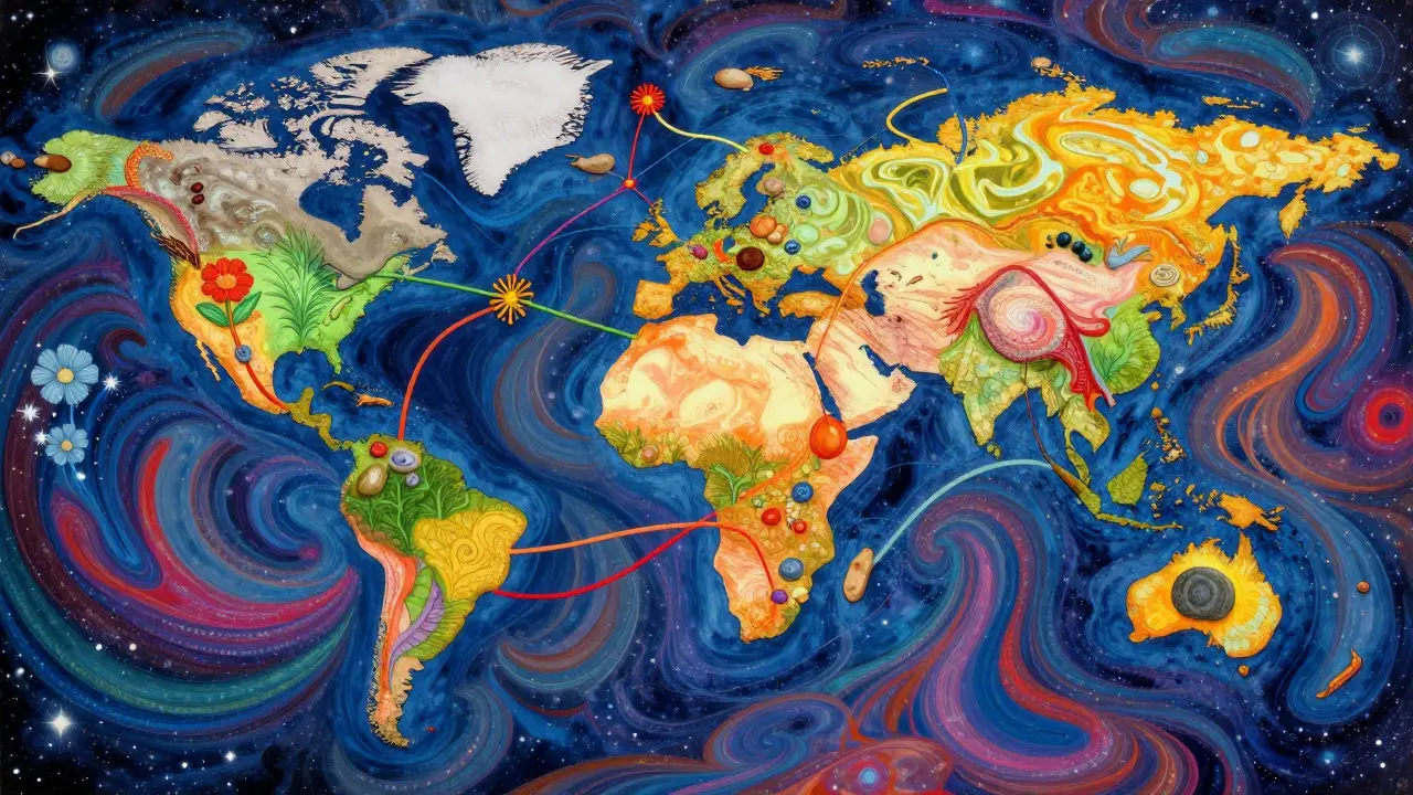 Životní linka spojuje lidi z celého světa s květinami a kameny