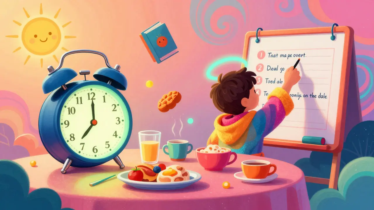 Denní režim a rutiny pro ADHD: Jak strukturovaný život změní každý den