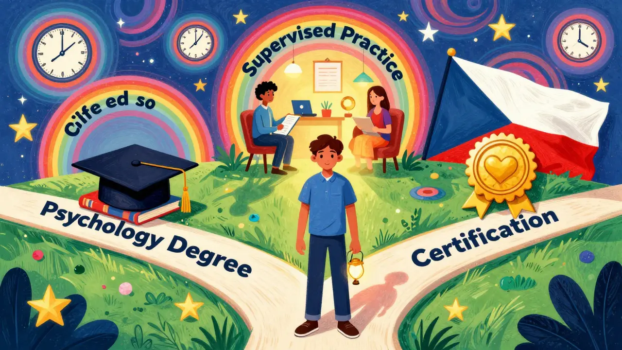 Jak se stát psychoterapeutem v ČR: Krok za krokem k kvalifikaci a praxi