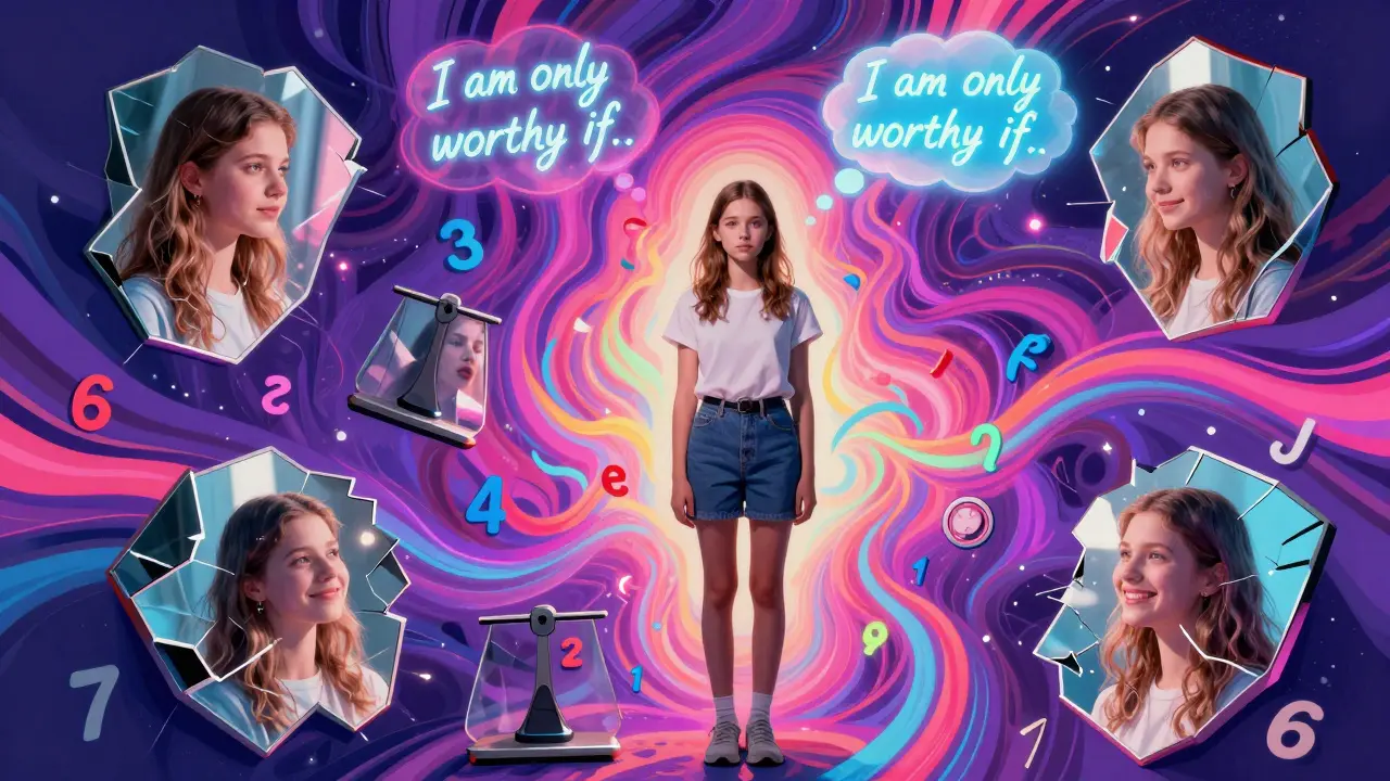 Perfekcionismus a poruchy příjmu potravy: Jak terapie pracuje s kořenovou příčinou