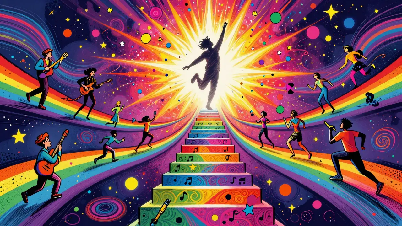 Stoupání k radosti skrze pestré zkušenosti