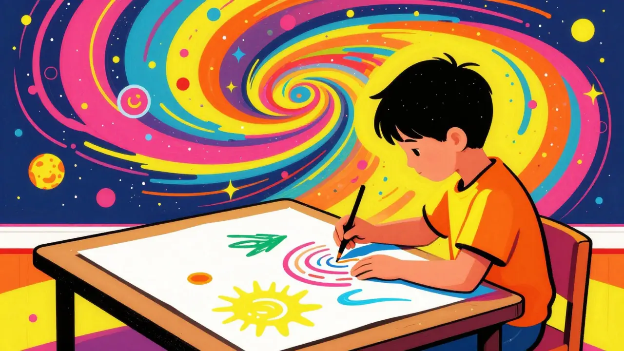 Arteterapie pro děti: Jak tvoření pomáhá léčit duši a zvládat emoce