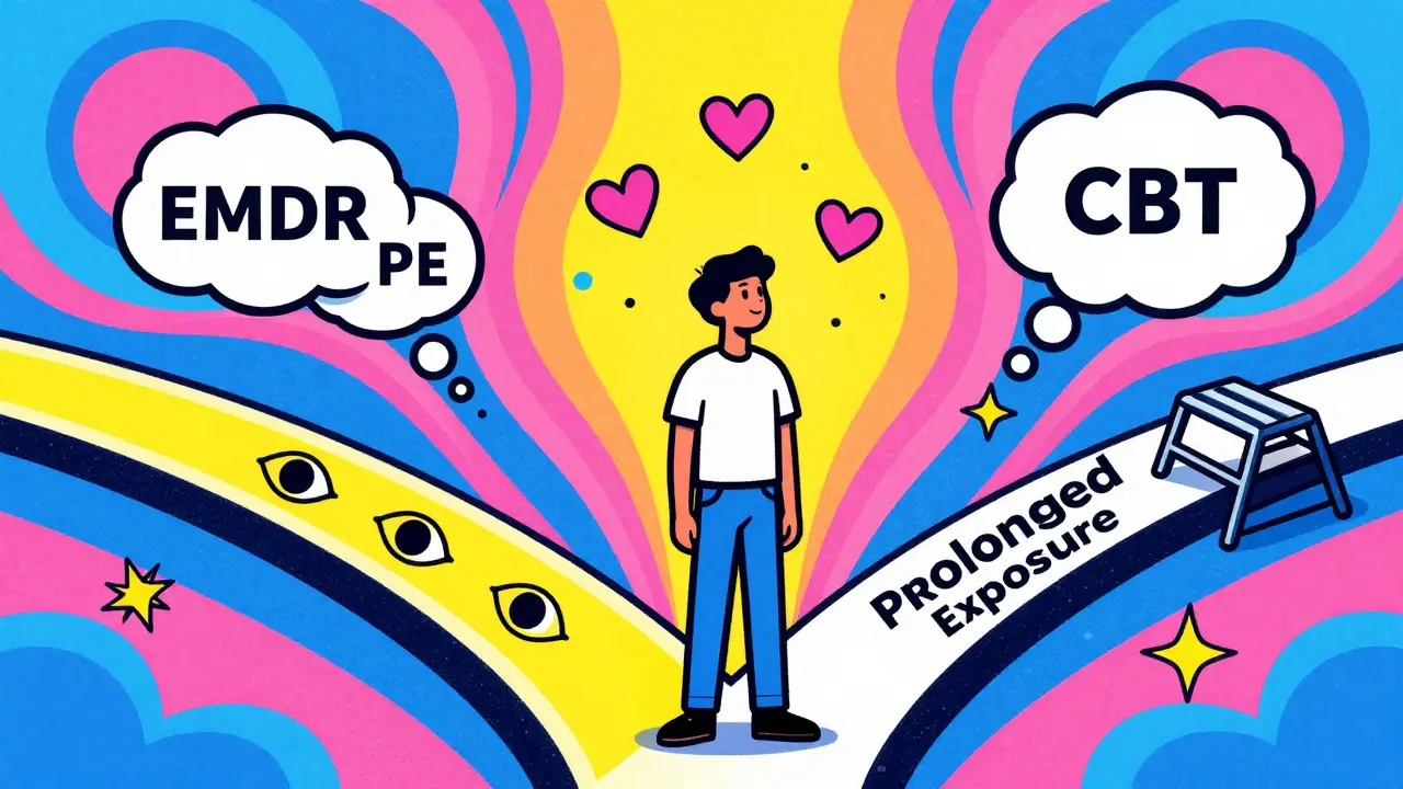 EMDR, PE nebo KBT? Jak vybrat správnou terapii pro zpracování traumatu