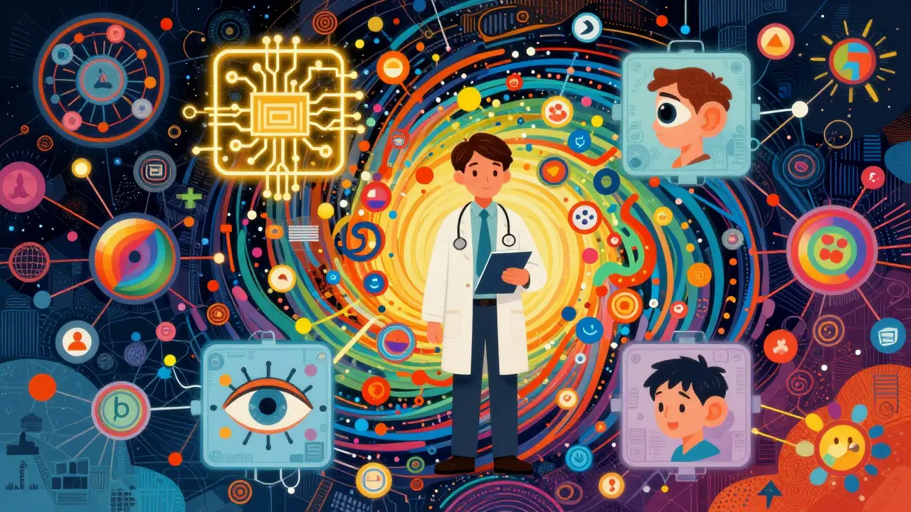 Diagnostika a technologie v dětské psychologii, styl Peter Max